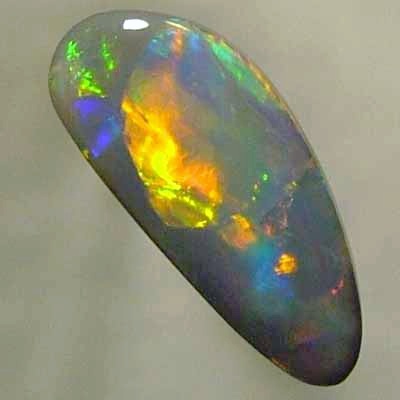 SOLID SEMI BLACK OPAL Flaming rolling flashes showing strong fire. With VIDEO