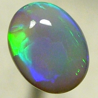SOLID SEMI BLACK OPAL Clean bright fire in chasing rolling flashes